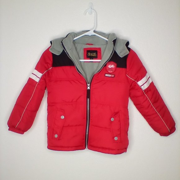 "Xtreme" Kids Hooded Winter Jacket (6) - Picture 1 of 6